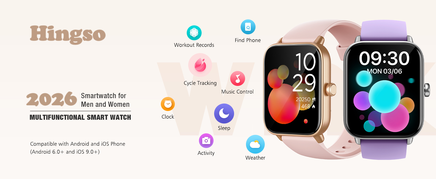 smart watch for women and men