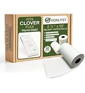 Clover Flex Receipt Paper 2 1/4 x 55