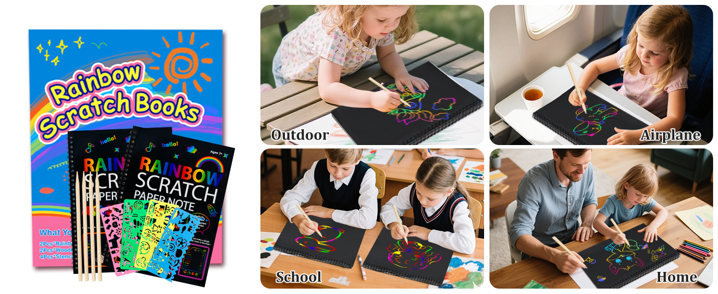 Scratch Paper Art Crafts
