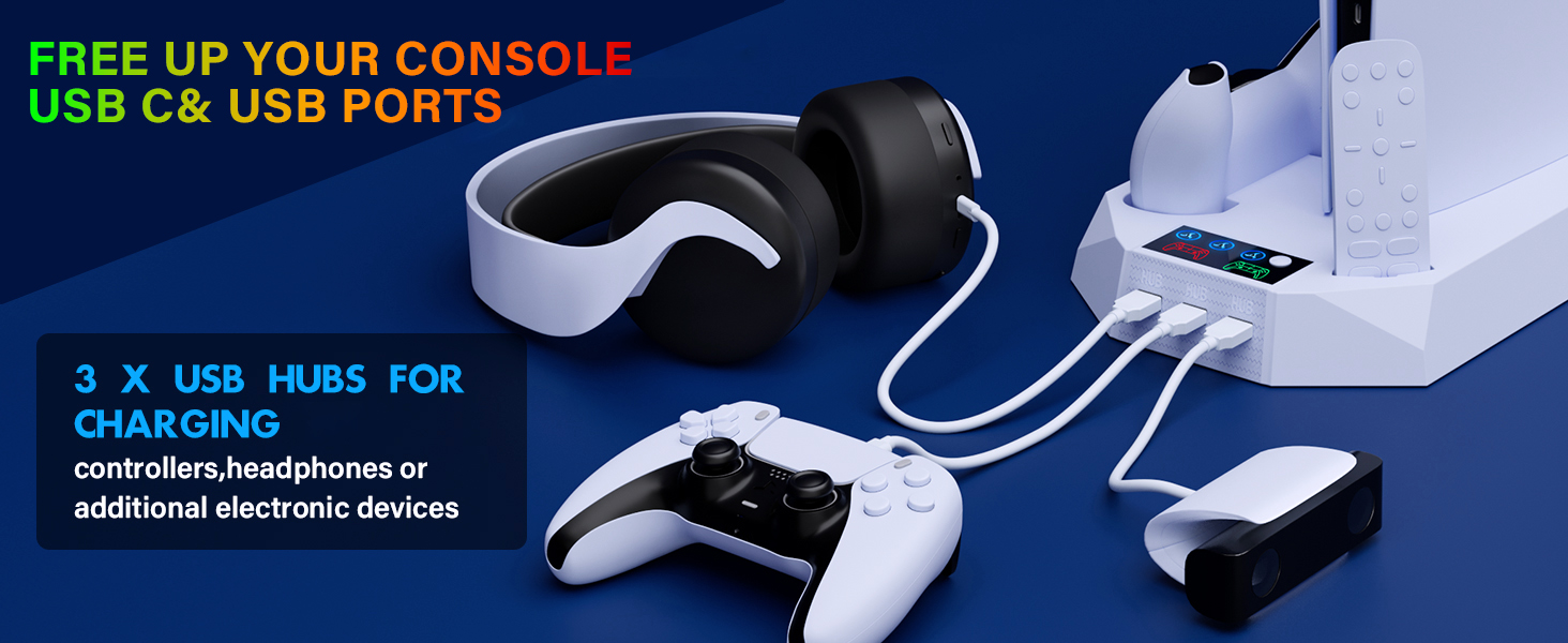 ps5 slim cooling fan base