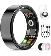 UniJethro Smart Ring for Women &amp; Men, Health Tracker Ring with Heart Rate, Blood Oxygen,Blood Pre...