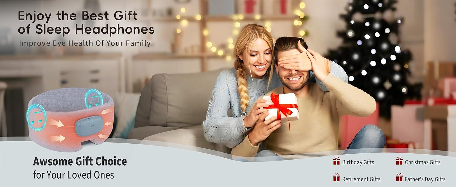 heated sleep mask with bluetooth headphones