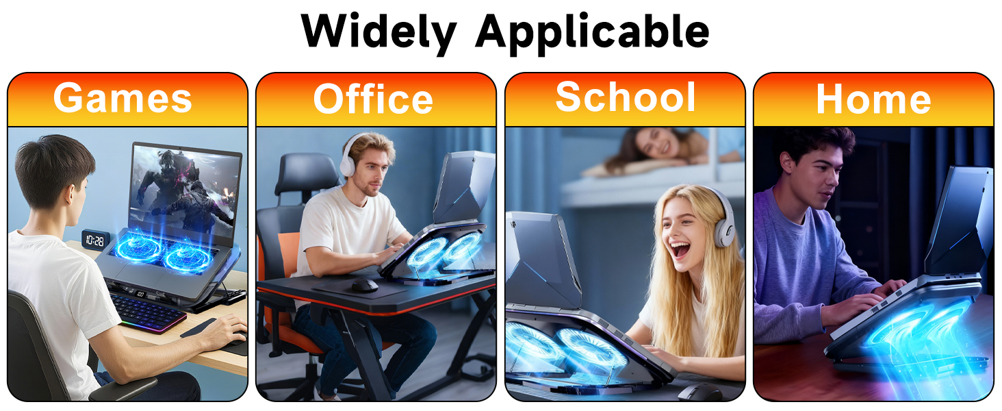 laptop cooling pads &amp; external fans