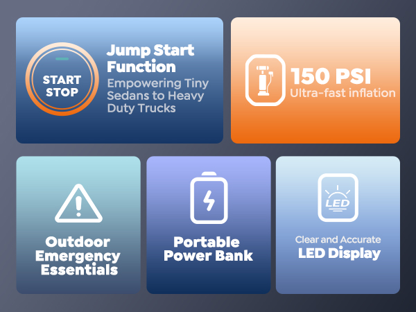 jump starter with air compressor