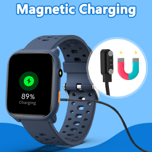 kids watch with magnetic charging