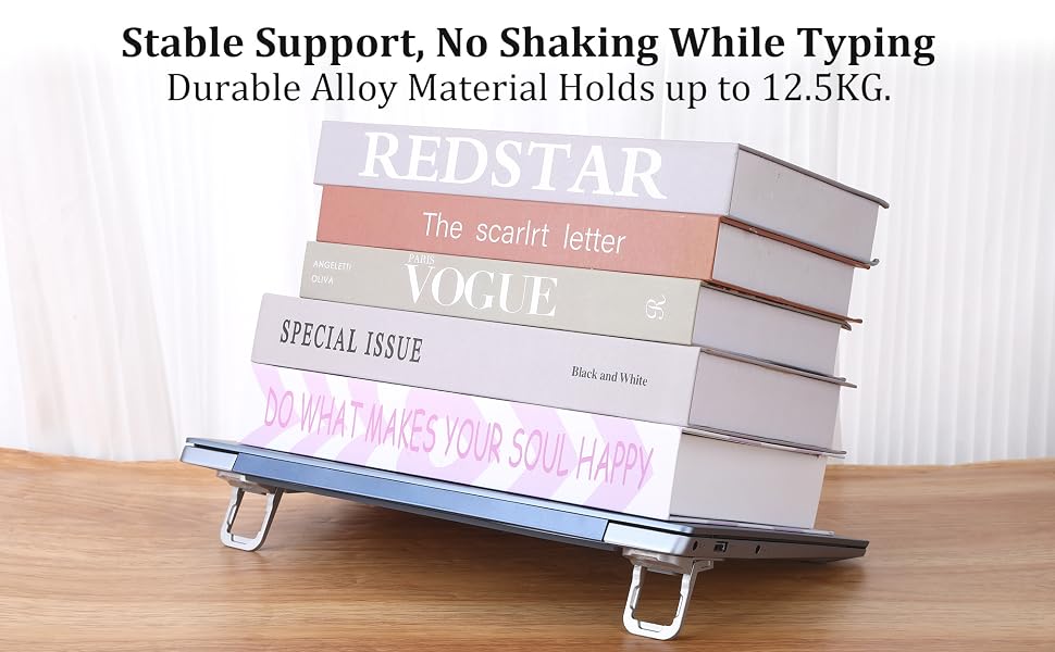 Stable Support, No Shaking While Typing