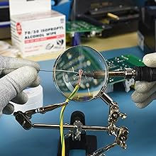 Flux, solder, 135, magnify, tinning, melt, heat, solder, soldering, tools