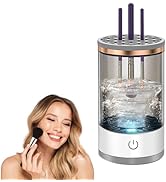 Electric Makeup Brush Cleaner Machine, Clean Multiple Makeup Brushes At Once, Automatic Cosmetic ...