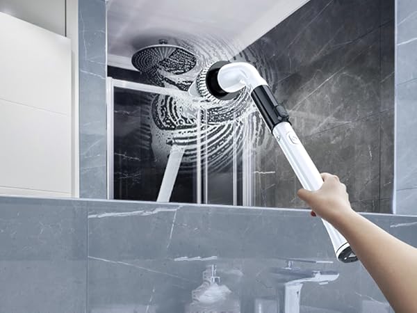 electric spin scrubber labigo cordless cleaning tool bathroom bathtub floor shower tile grout gift