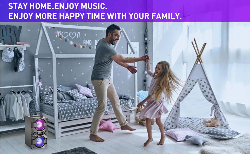 bluetooth_speakers_portable_wireless_karaoke_machine_with_radio_lights_subwoofer_outdoor_home_party