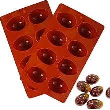 Egg Shape Silicone Molds, 8-Cavity Food-grade Baking Mold 