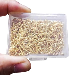 Small Screw Eye Pins
