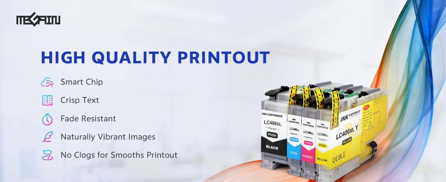 LC406XL ink cartridge for Brother