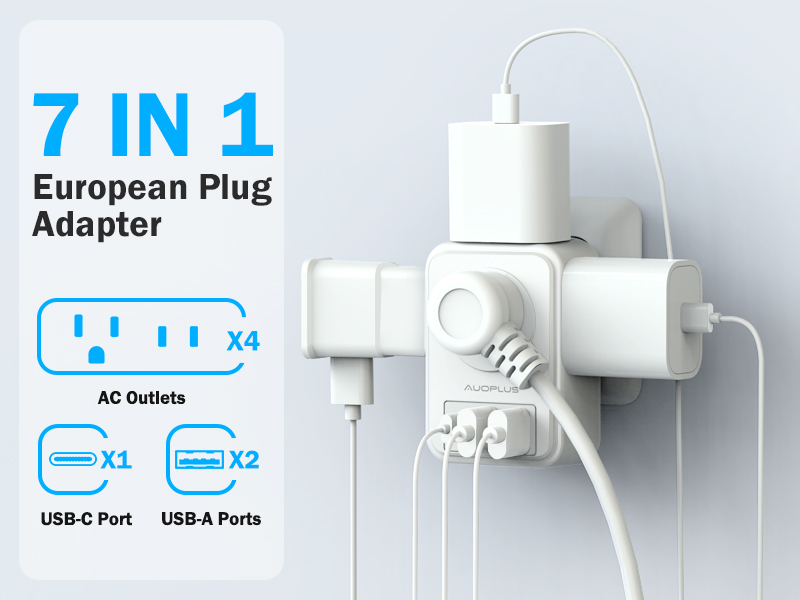 European Travel Plug Adapter