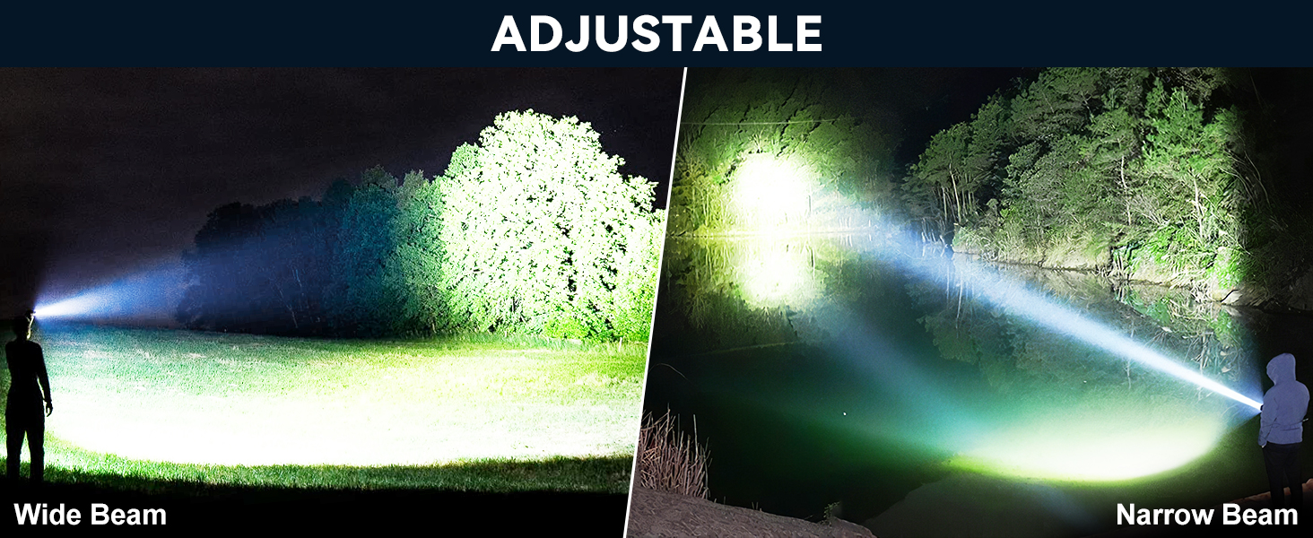 bright flashlights