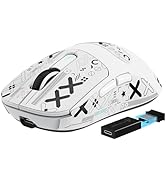 ATTACK SHARK X3PRO 4K/8K Lightweight Wireless Gaming Mouse with Tri-Mode(Wired/2.4GHz/BT),PAW3395...