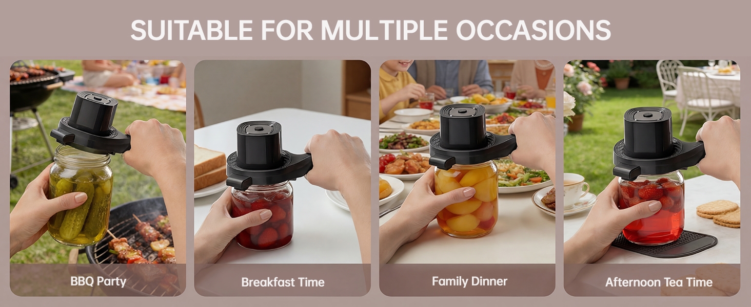 Electric Auto-adjust Jar Opener