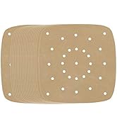 Air Fryer Parchment Paper, Set of 200, 8.5 Inch Unbleached Perforated Square Air Fryer Liner Shee...