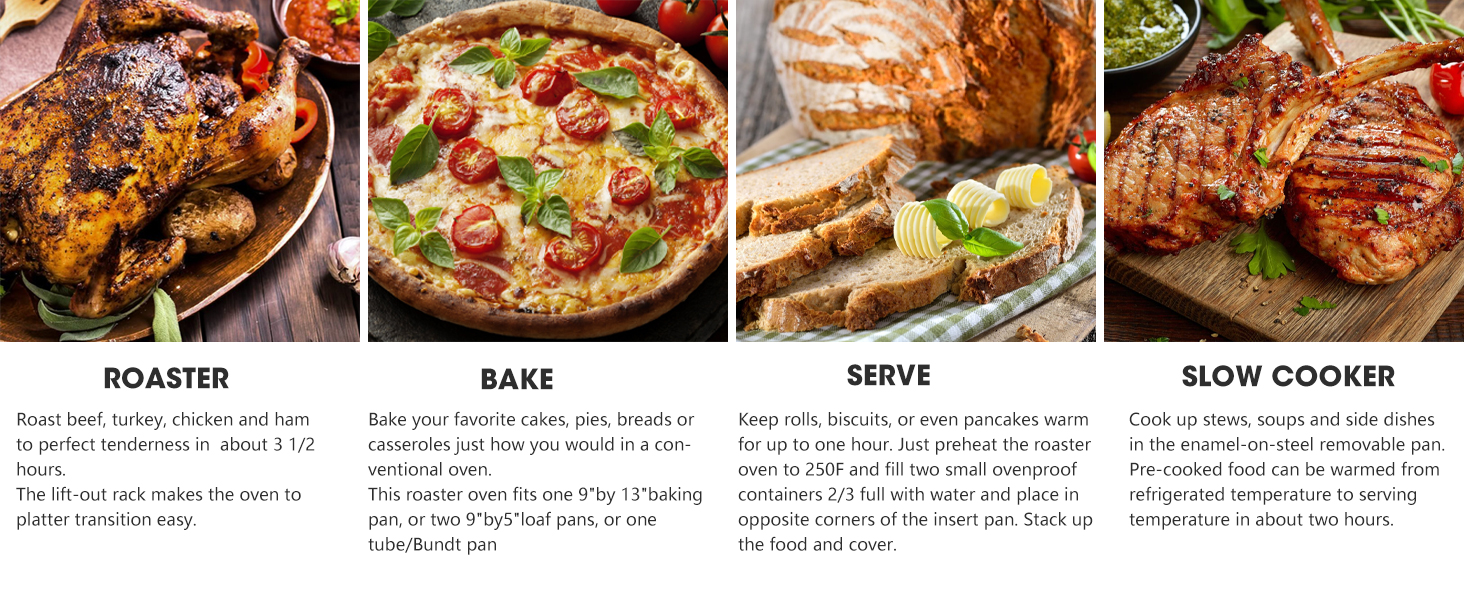 Turkey electric roaster oven