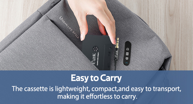 Cassette to Bluetooth Adapter for Car