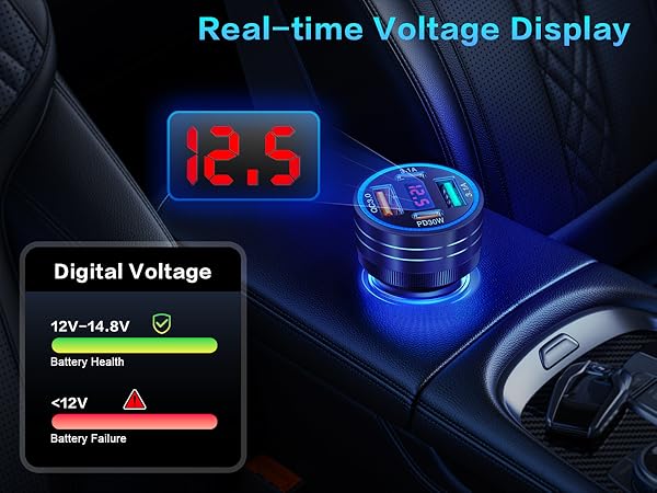 car usb charger multi port