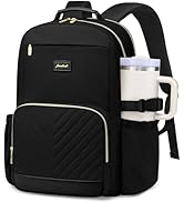 Laptop Backpack for Women Bookbag: 15.6 inch Work School Backpacks with Pouch Pocket for Large Ca...