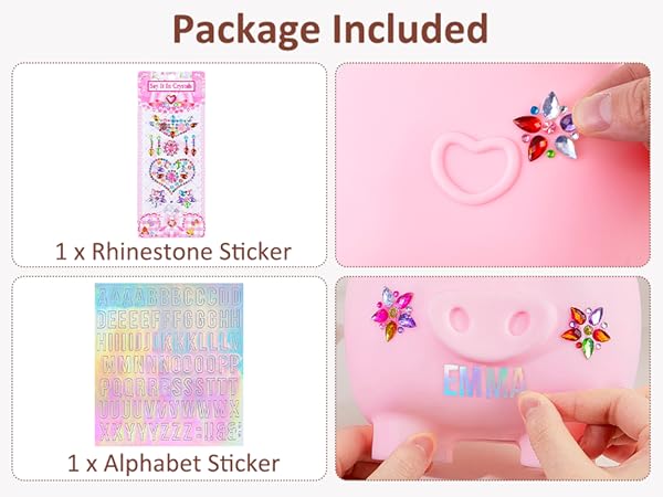 large piggy bank for kids