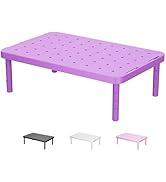 WALI Computer Monitor Stand for Desk, Adjustable Laptop Riser, Desk Monitor Stand Underneath Stor...