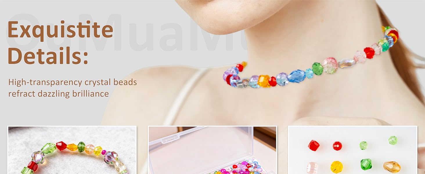 636 colorful beads