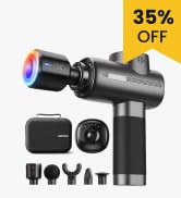 RENPHO Active Thermacool Massage Gun Deep Tissue with Heat and Cold, FSA Eligible, Back Massager ...