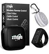Zttopo TikTok Scrolling Ring, TIK Tok Bluetooth Remote Control, Kindle APP Page Turner with Carry...