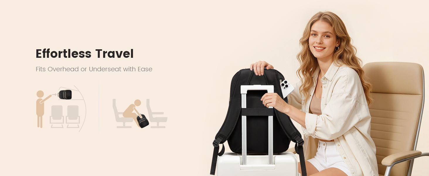 womens travel backpack for airplane
