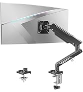 Single Monitor Mount Arm, Fits 17-32 Inch, Holds 4.4-22lbs, Full Motion, VESA 75x75/100x100, Desk...