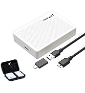 PILCNLA Ultra Slim Portable External Hard Drive with Carrying Case,1TB USB3.0 HDD Storage for Xbo...