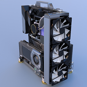 Water cooling installation