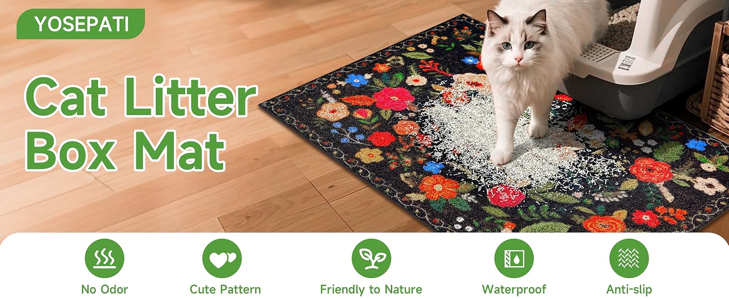 cat litter mat litter box mat cat litter box cute Litter mat mat for litter cat litter mats litter