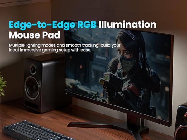 BladeHawks BX10 RGB Full Backlight Gaming Mouse Pad