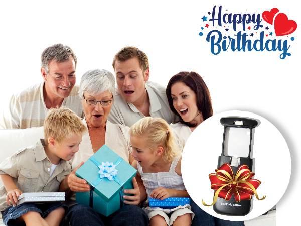 magnifying glass birthday gift