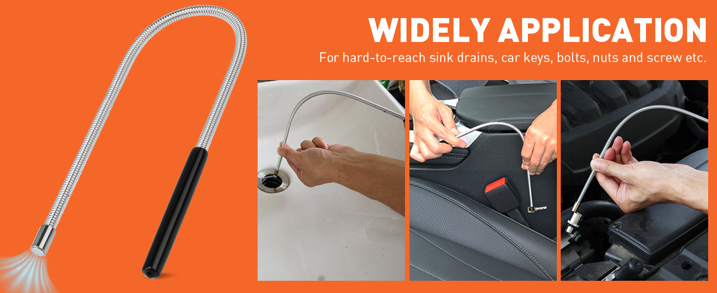 4 - PIECE Magnetic Pickup Tools Kit