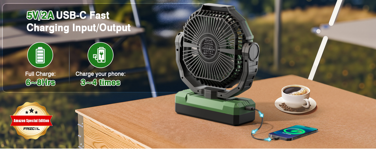 battery operated fan