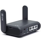 GL.iNet GL-AXT1800 (Slate AX) Portable Travel Router, Pocket Wi-Fi 6 Wireless Internet Router, Po...
