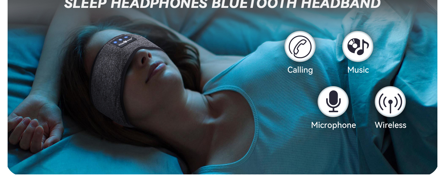 sleep headphones bluetooth sleeping headphone bluetooth sleep headphone wireless sleep phones gifts