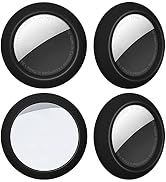 TEAMOLA Case Compatible with Airtag, 4pcs Silicone Adhesive Airtag Case Holder for Airtags Access...