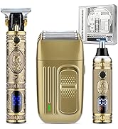 Dumite Hair Clippers for Men,Professional Cordless Barber Trimmer Set,Nose and Ear Hair Trimmer w...