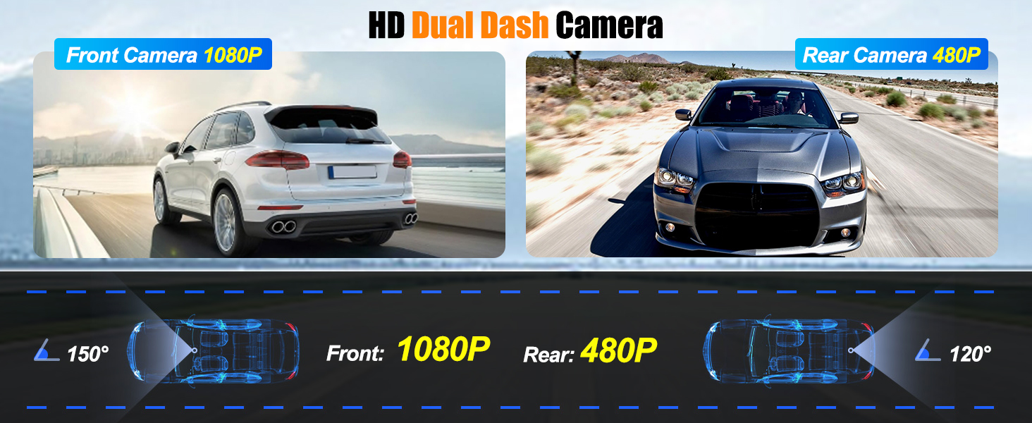 mirror backup camera rearview mirror dash cam front and backup camera rearview mirror with camera