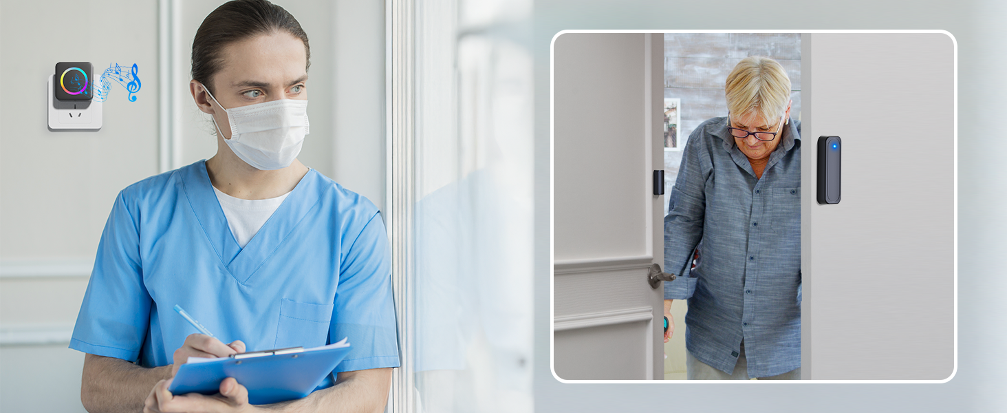 door alarms for hospital door opens