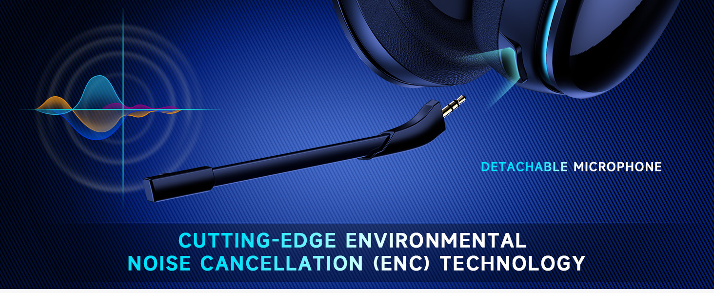 Gtheos wireless gaming headset ps5 headset gaming headphones bluetooth gaming headset