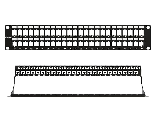 Blank Keystone Patch Panel