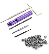 Thread Repair Insert, 50Pcs Stainless Steel Coiled Wire Helical Screw Imperial 8-32UNC x 1.5D Thr...