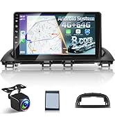 [8 Core 4+64G] Upgrade Android 15 Radio for Mazda 3 Axela 2014-2019, 9 inch IPS Touchscreen Carpl...
